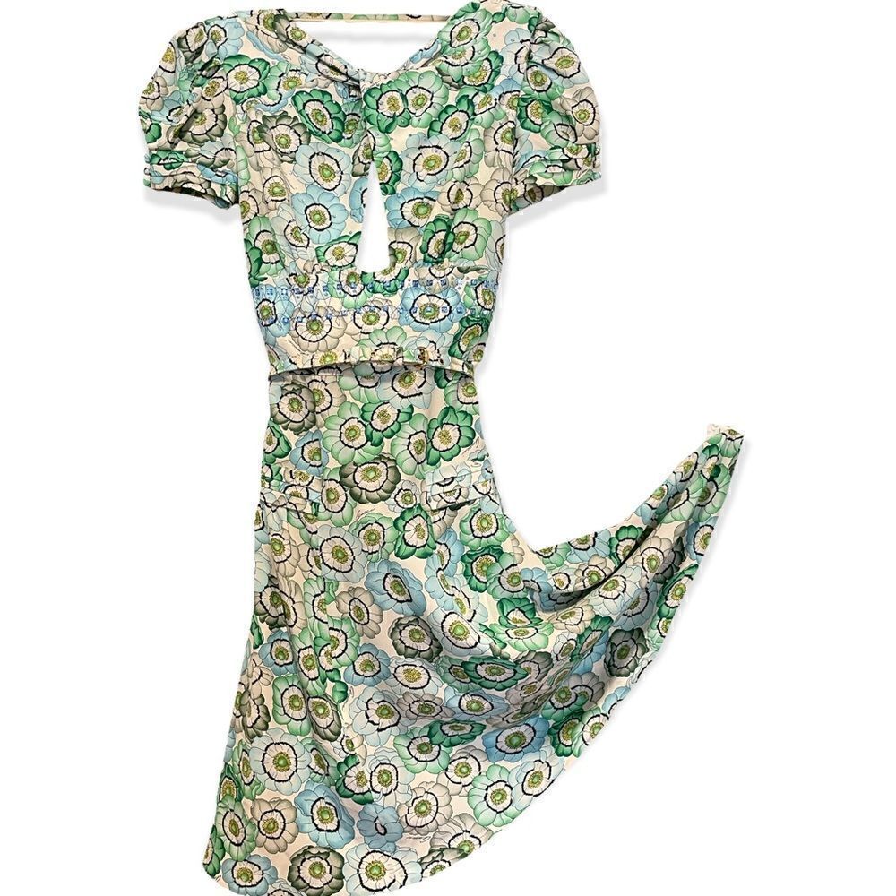 ❤️SOLD❤️GUCCI dress in the iconic Gucci flora print |Size:IT40| Made in Italy